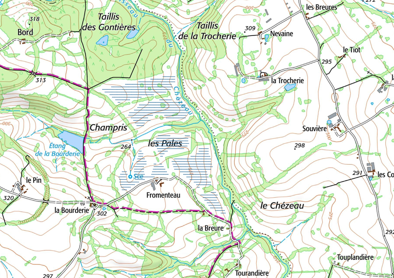 Le choix de la localisation du parc